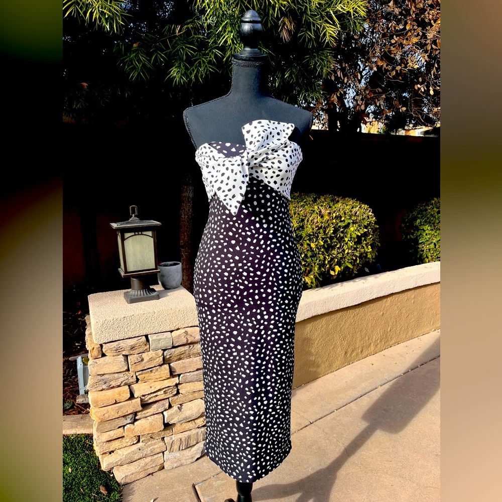 Top shop dress polka dot small - Picture 3 of 7